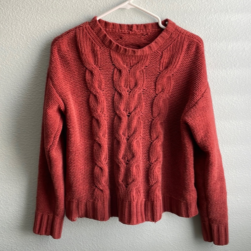thrifted S sweater!
